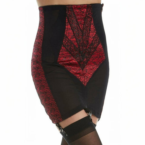 Style 1294 | Open Bottom Girdle Extra Firm Shaping | Zipper + Hook Closure | Sizes M–8X