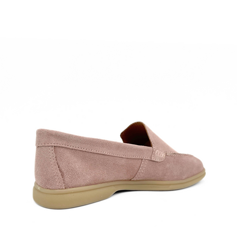 Lama Suede Loafers Pink