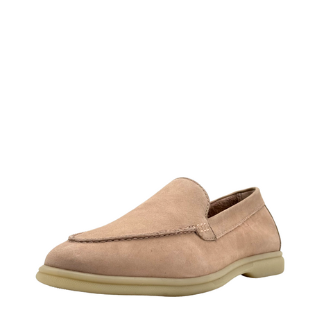 Lama Suede Loafers Nude