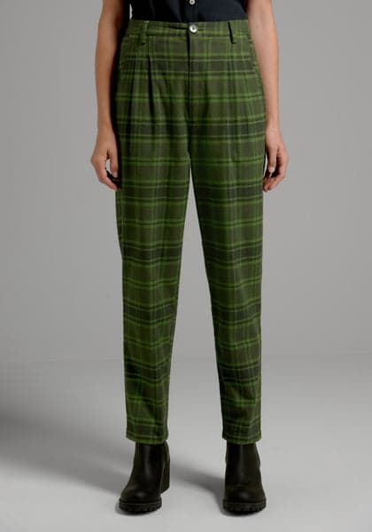 Drama Green Plaid Pants | ModCloth