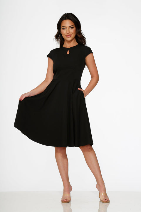 Black Swing Dress