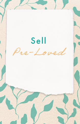 sell pre loved promo banner