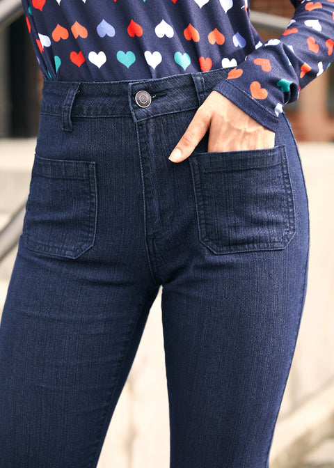 Love and Mariner Flared Jeans