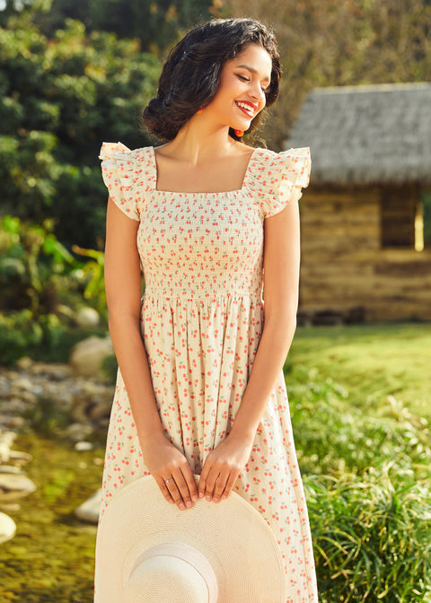 Flair and Square Babydoll Dress (Final Sale)