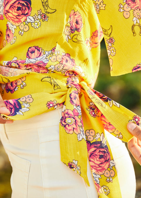 Best Is Yet to Come Wrap Top (Final Sale)