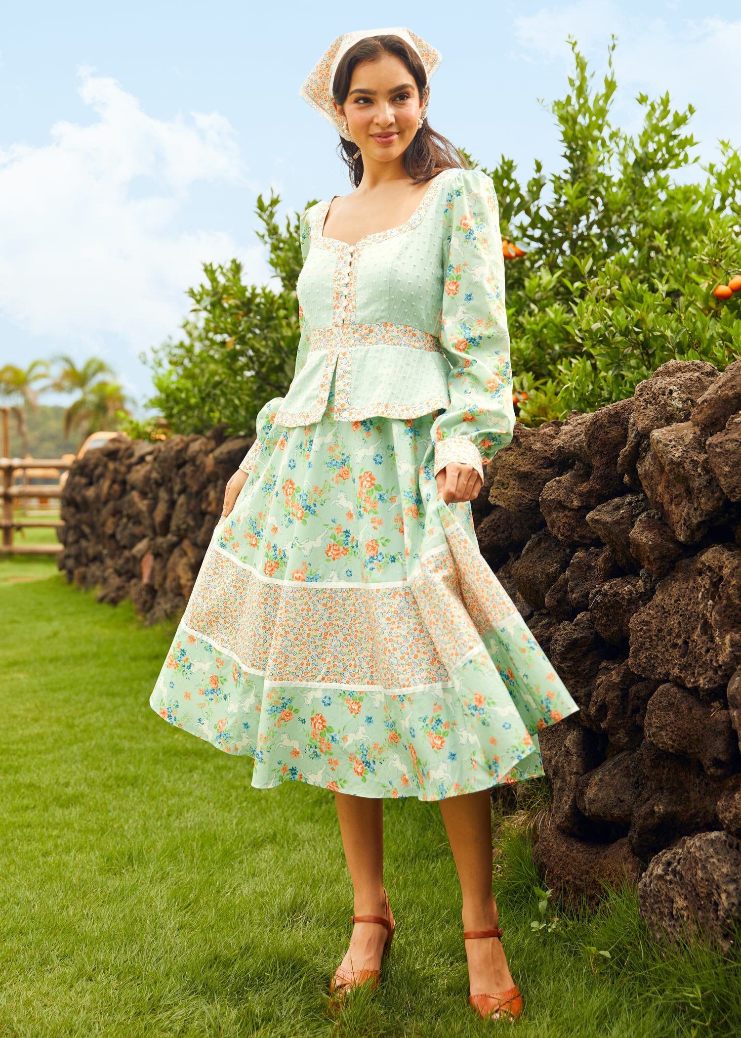 GUNNE SAX for ModCloth Lilly Corselette Midi Dress