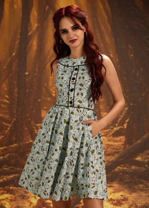Elizabeth Dress in Hedgehogs