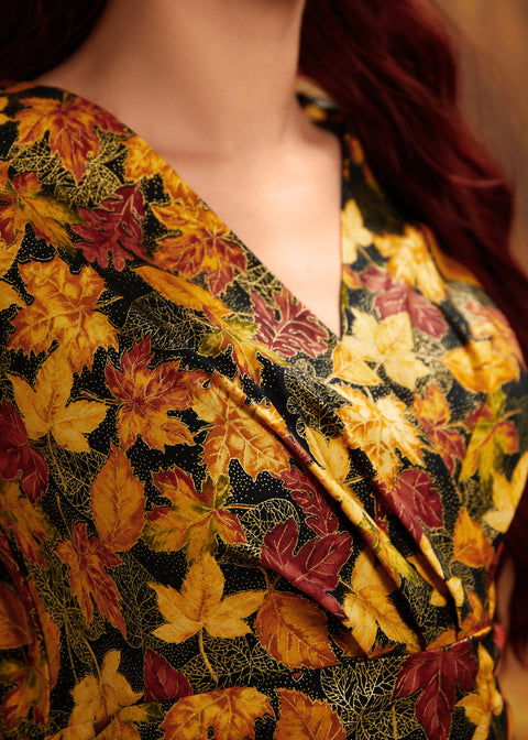 Leaves Greta Dress