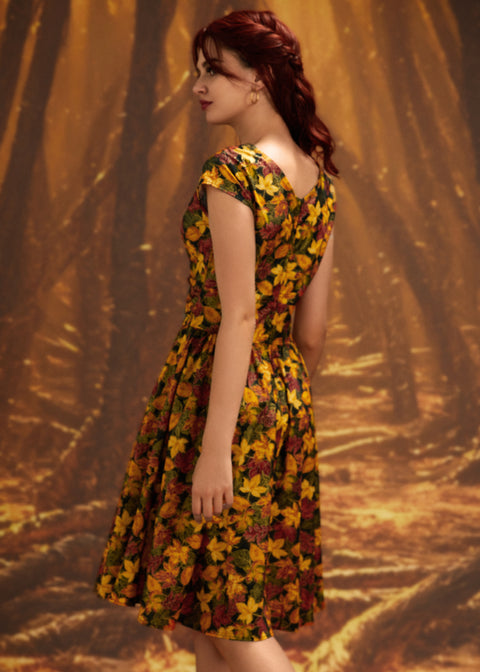Leaves Greta Dress