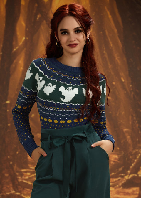 Happy Hauntings Fair Isle Sweater