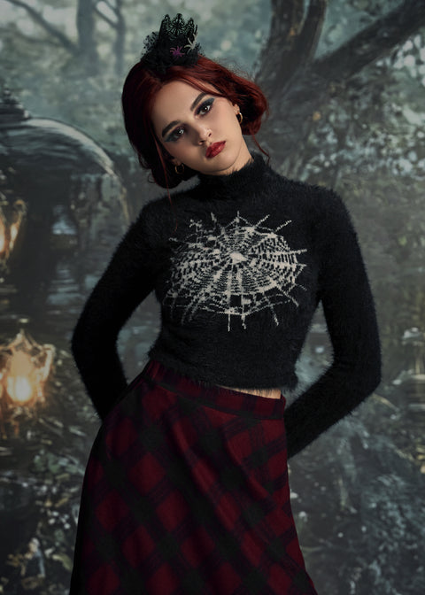 Black Spider Sweater