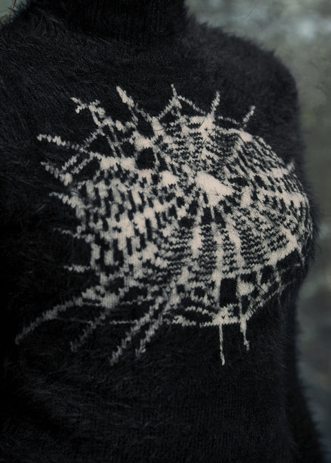 Black Spider Sweater