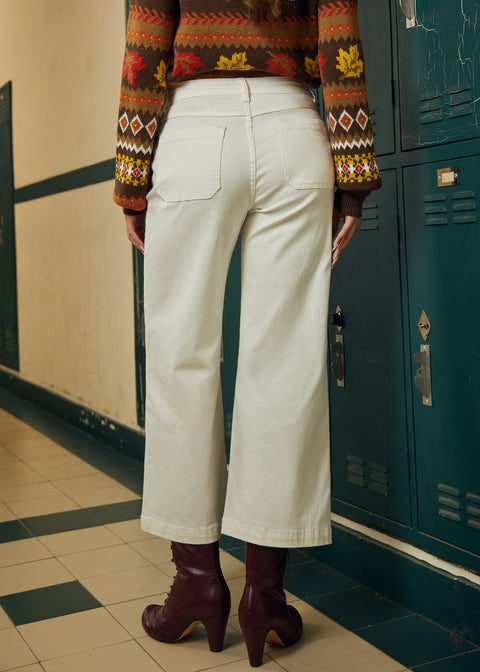 Boho Bliss Wide Leg Crop Pant