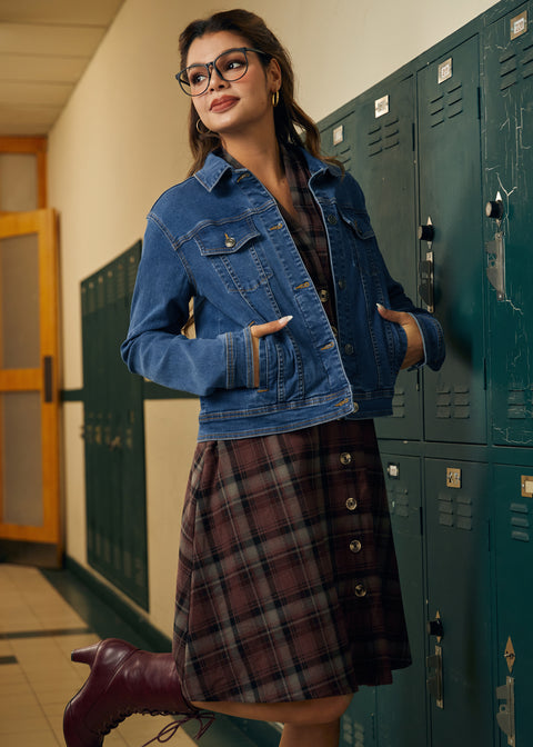 Over the Rainbow Denim Jacket