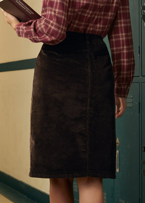 Buttoned Up & Brilliant Skirt