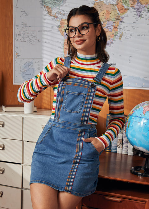 Woodstock Wanderer Ribbed Turtleneck