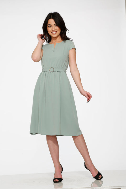 Aqua Swing Dress