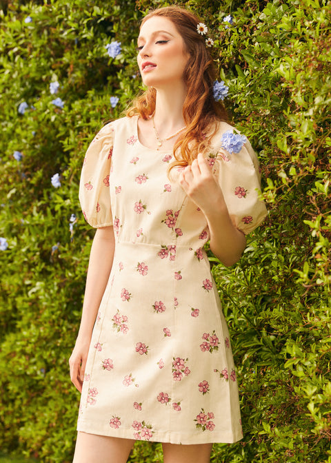 Blooming In The Breeze Mini Dress
