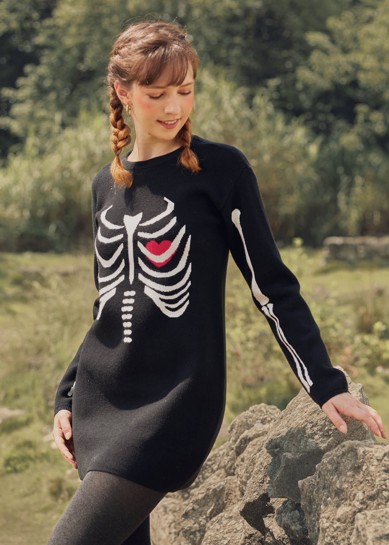 The Love Remains Sweater Dress Black S The Love Remains Sweater Dress Black S