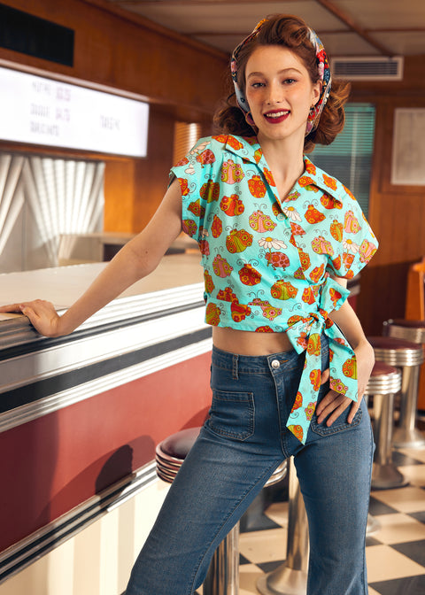 ModCloth x Marisol Muro Fabulous Fantasies Wrap Top