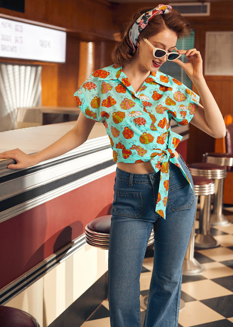 ModCloth x Marisol Muro Fabulous Fantasies Wrap Top