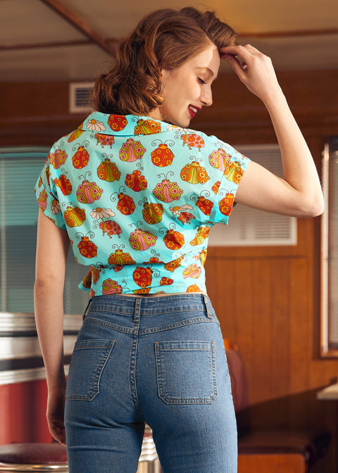 ModCloth x Marisol Muro Fabulous Fantasies Wrap Top
