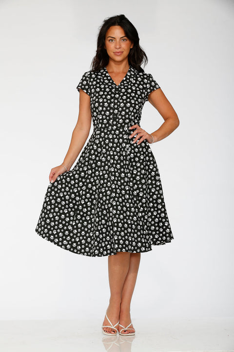 Cat Paw Swing Dress