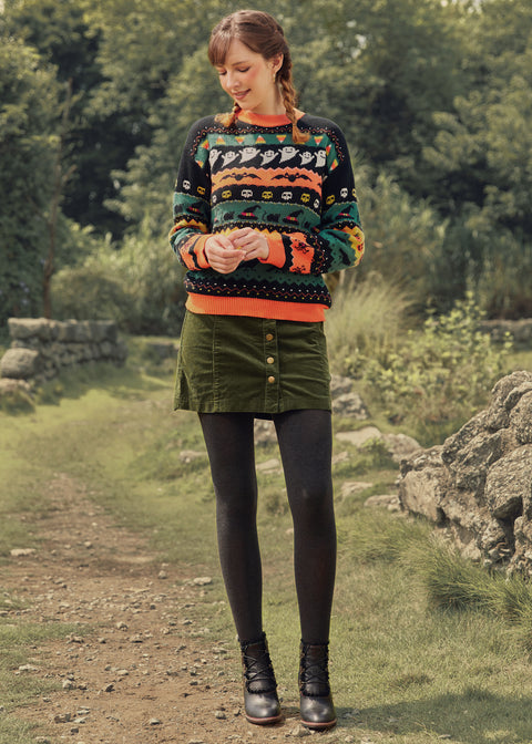 📌PRESALE Fright Night Delight Fair Isle Sweater