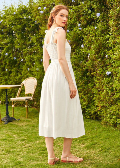 Cloud Drifting Midi Dress