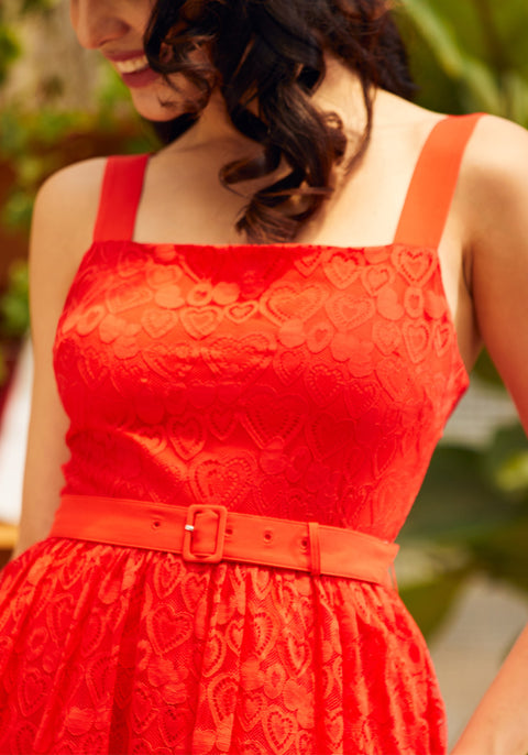 Strappy Go Lucky Fit And Flare Mini Dress