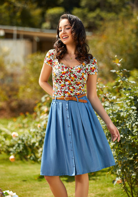 Sweet Thing Square Neck Top