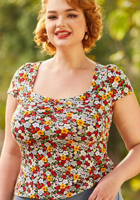 Sweet Thing Square Neck Top