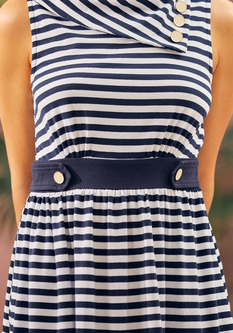 Navy Stripe