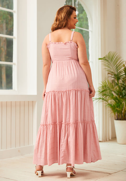 Boho on the Range Smocked Maxi Dress (Final Sale)