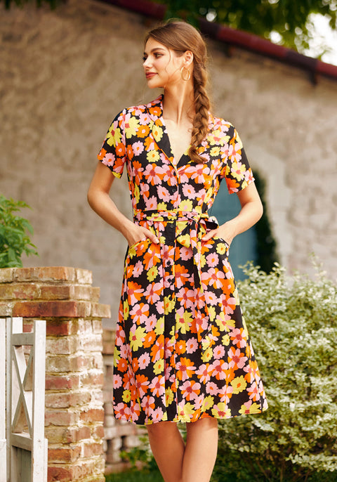 Black Floral