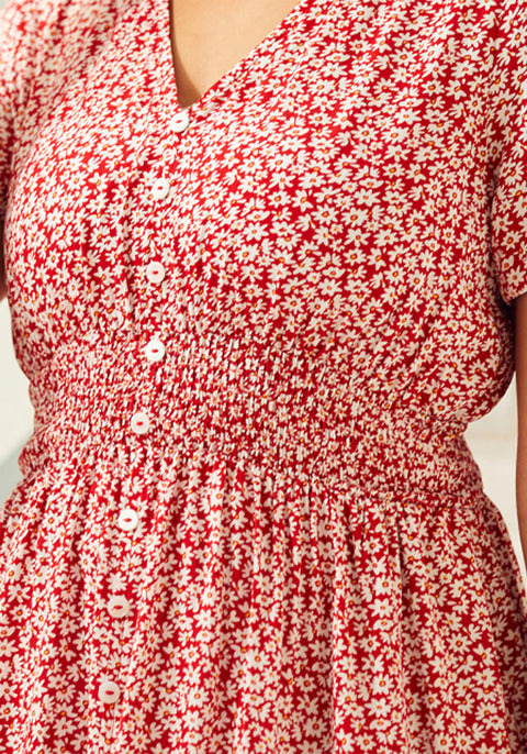 Red Floral