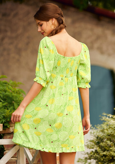 Picnic in Paradise Babydoll Dress (Final Sale)