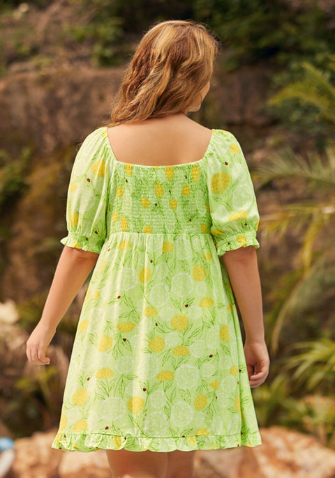 Picnic in Paradise Babydoll Dress (Final Sale)