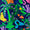 Psychedelic Rainforest Swatch