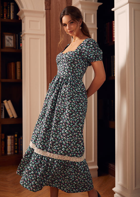 Summer Berry Flair Dress