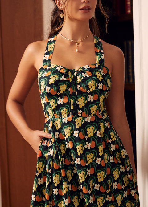 Midnight Garden Mini Dress