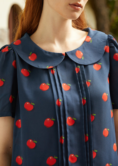 At the Sock Hop Collar Blouse