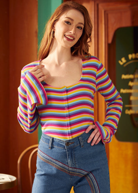 Lost in Love Bell Sleeve Top