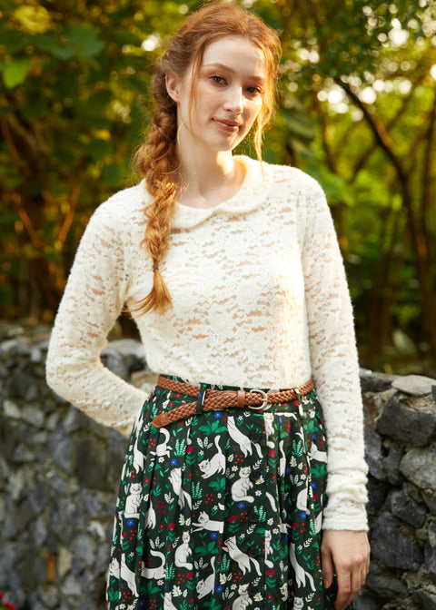 Sweep Me Off My Feet Peter Pan Collar Tee