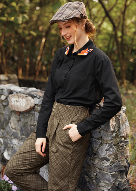 Once Upon a Twirl Pleated Trouser (Final Sale)