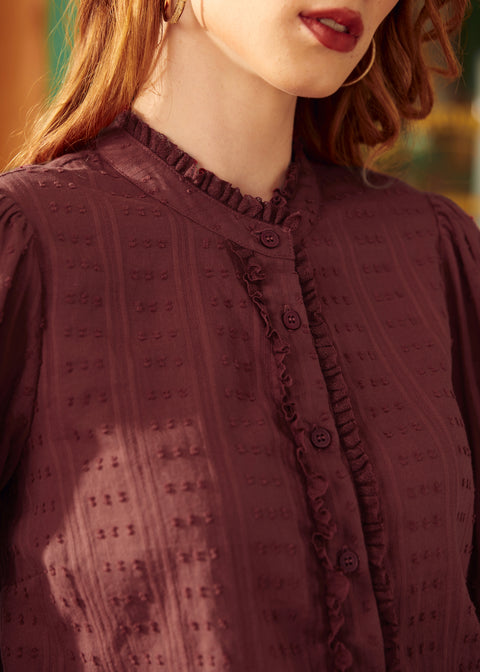 Go-Go Girl Ruffle Blouse