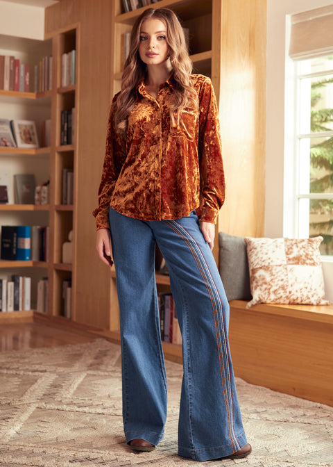 Reveling in the Retro Button Down Shirt