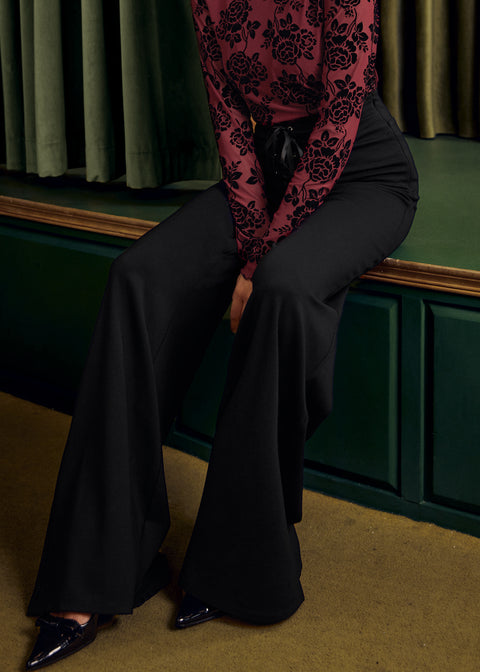 Bop 'Til You Drop High Waist Wide Leg Pants