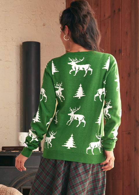 Enchanted Eve Boatneck Sweater