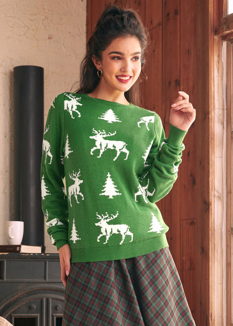 Enchanted Eve Boatneck Sweater